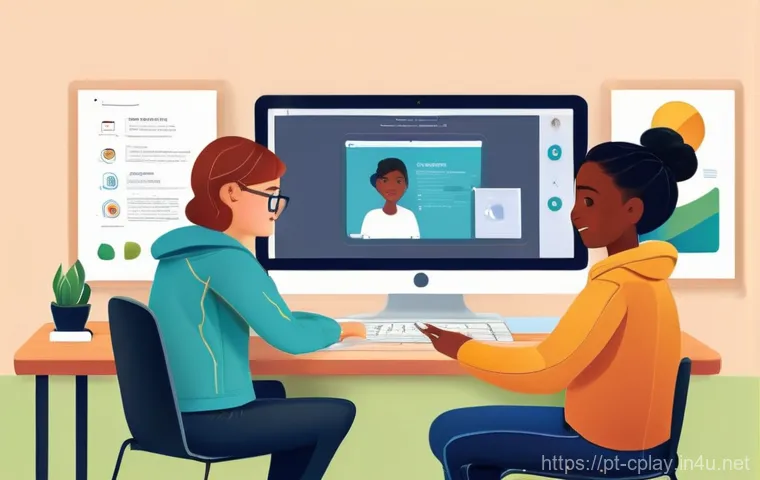 놀이치료사로서 필요한 연수 추천 - **Prompt:** A vibrant, warm illustration depicting a child, approximately 7-9 years old, fully cloth...